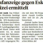 Read more about the article Strafanzeige gegen Esken: Polizei ermittelt
